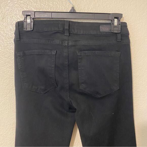 Paige Classic Black Skinny Jeans Size 27 - Picture 7 of 10